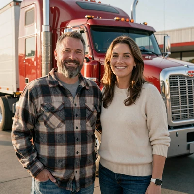 Hank & Sarah portrait